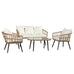 Larissa 4 Seater Outdoor Sofa Set