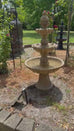 Intermezzo 3-Tier Solar or Electric Water Fountain