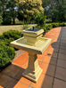 Alpette Solar Bird Bath Fountain