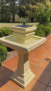 Alpette Solar Bird Bath Fountain