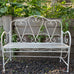 Aspen Garden Bench Bella Rust