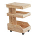 Aiko Rubberwood Trolley