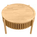Montez Round Rubberwood Coffee Table