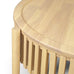 Montez Round Rubberwood Coffee Table