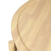 Montez Round Rubberwood Coffee Table