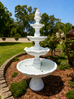 Bolano White Stone Effect 5-Tier Electric Powered Fountain