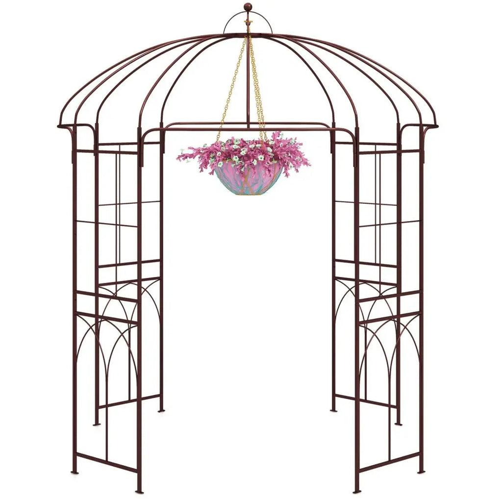 Lolita Garden Arbour Gazebo Arch Pergola Pavilion. Bronze Metal