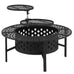 Falda BBQ/Charcoal Smoker, Portable Mesh Firepit & Fireplace