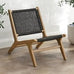 Revere Acacia Wood Outdoor Lounge Chair