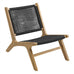 Sancerre Acacia Wood Lounge Chair