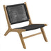 Revere Acacia Wood Outdoor Lounge Chair