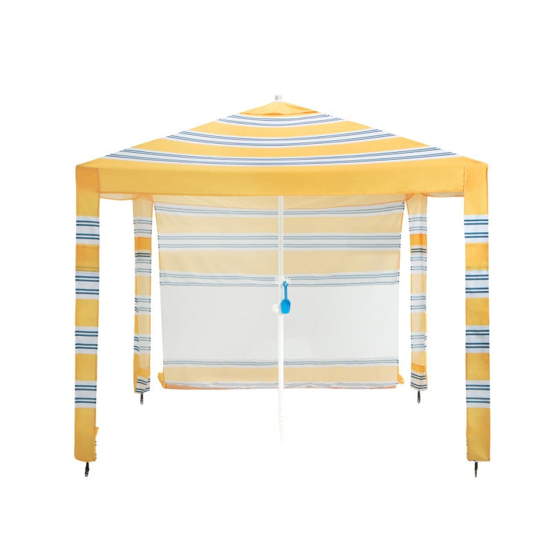 Fiesta Beach Cabana Shelter UV50 with Side Wall