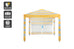 Fiesta Beach Cabana Shelter UV50 with Side Wall