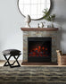 La Roche Designer Electric Fireplace
