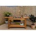 Sonoma Wooden Outdoor Bar Table with Storage