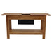 Sonoma Wooden Outdoor Bar Table with Storage