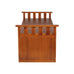 Revere Outdoor Storage Bench Box 129cm. Natural Finish