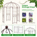 Lolita Garden Arbour Gazebo Arch Pergola Pavilion. Bronze Metal