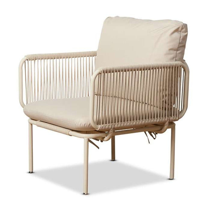 Fidenza Outdoor Armchair - Beige or Charcoal