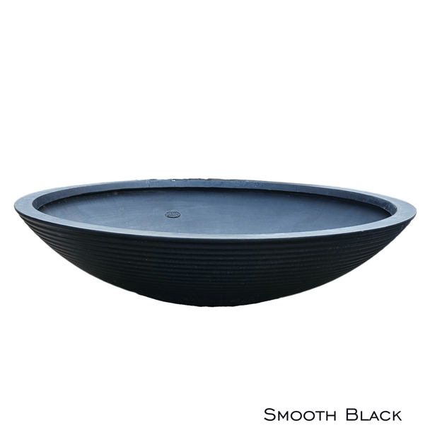 Alba Large Ribbed Water Bowl / Planter. 137.5cm Diameter