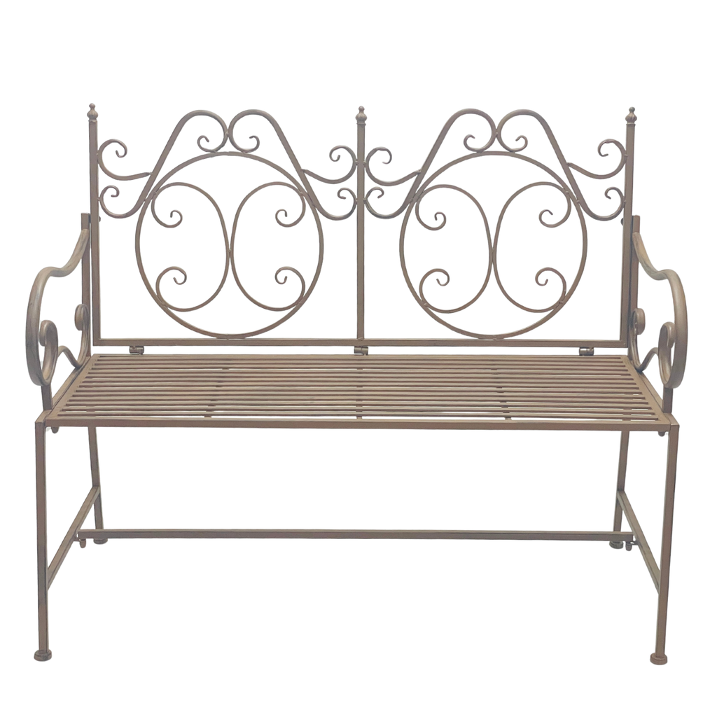 Isadora Garden Bench  – Rust