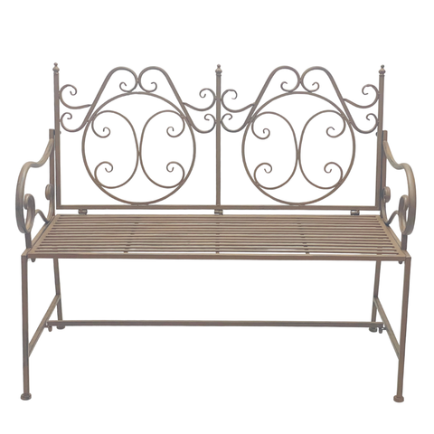 Isadora Garden Bench  – Rust