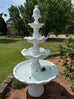 Bolano White Stone Effect 5-Tier Electric Powered Fountain