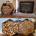 Neve Corten Steel Log Holder