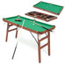 Portable Billiards Table with Foldable Legs