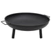 Ayan Steel Firepit. 67.5x58x22.5cm