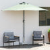 Expedia Granite Rolling Umbrella Base with Rollers