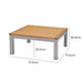 Natural Hawaiian Wooden Outdoor Coffee Table