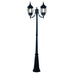 Zenobra Aluminium Twin Head Exterior Lamp Post