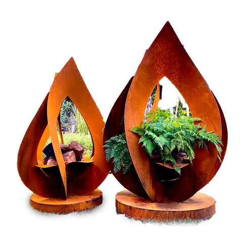 FLAME Firepit Sculpture - Handmade & Ordered