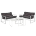 Peachtree 4 Seater Outdoor Lounge Set