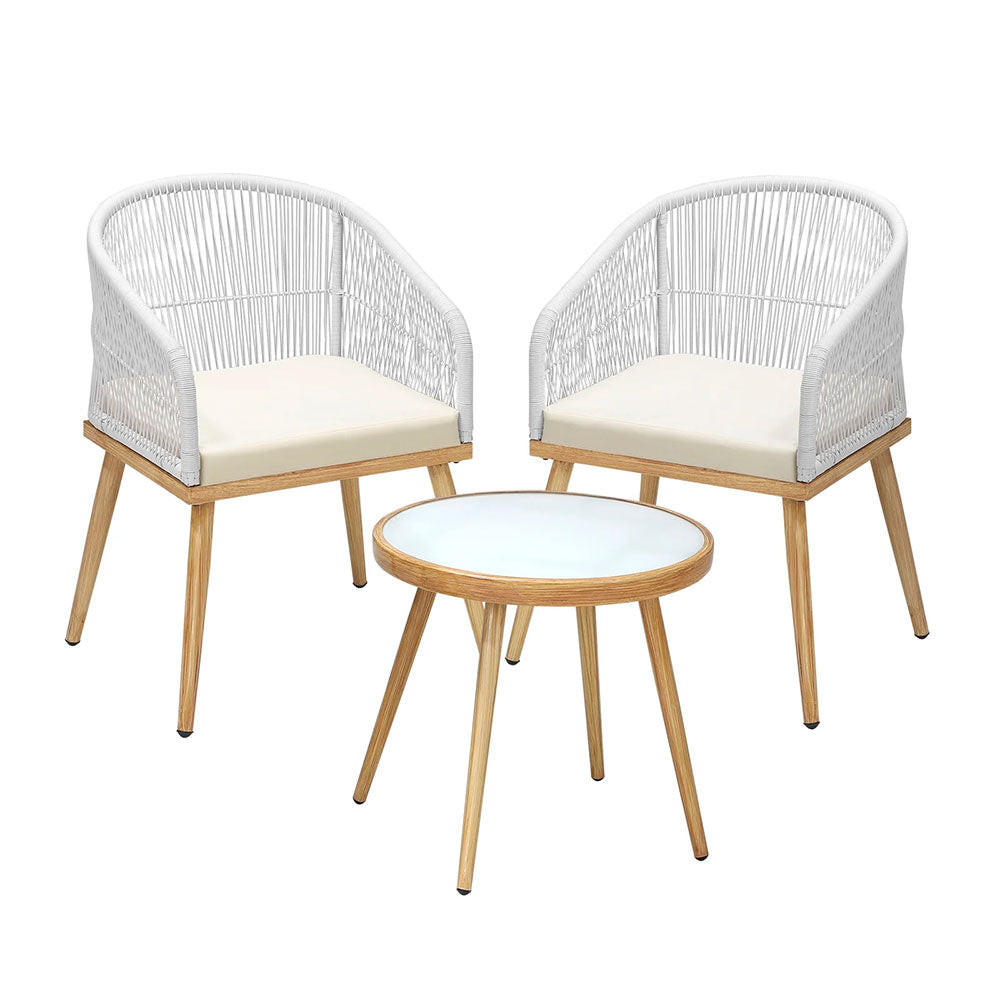 Bibiana 3pc Dining Table Bistro Set