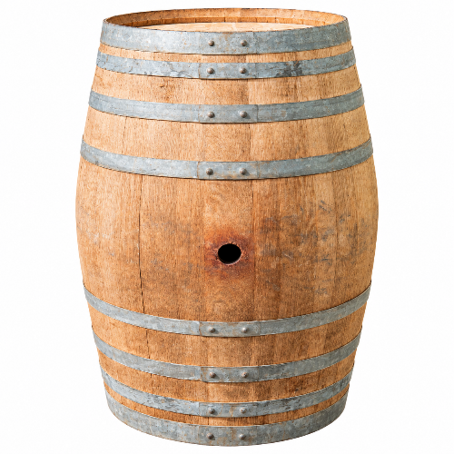 Treviso Genuine Oak Wood Patio Wine Barre