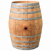 Treviso Genuine Oak Wood Patio Wine Barre