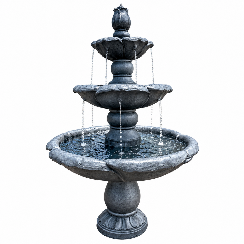 Giardinello Copper Effect 4-Tier Fountain 1.8m