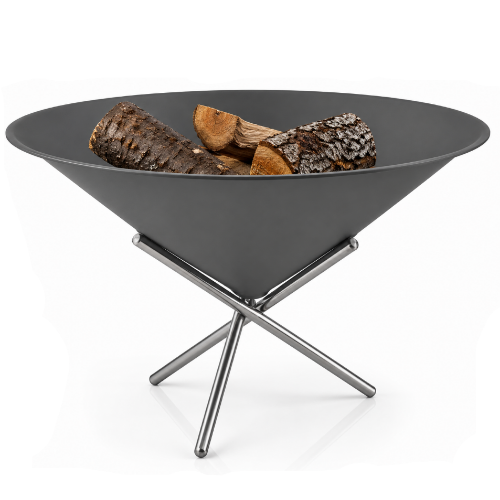 Schio Enamelled Stainless Steel Fire Pit