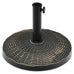 Este 12 KG Round Resin Patio Umbrella Base w/Adjustable Knob