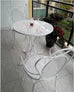 Madelyn Cafe Patio Set. White Large Size