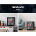 46L Bar/Fridge with Glass Door. Black