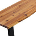 Montalban Rustic Outdoor Bench