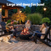 Russo 3-in-1 Fire Pit Table
