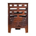 Nadir Firepit/Brazier Open Cut-Out Geometric Design. 43cm