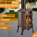 Grove 8KW Cast Iron Wood Pot Belly Heater. Up To 12 Square