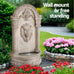 Jungle King Solar Wall Fountain. 77CM Beige