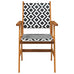 Sevigny Garden Chairs 2 pcs Solid Acacia Wood