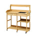 Gardener's Potting Bench Table/Storage Cabinet